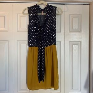 Casual or work polka dot dress